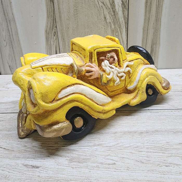 'YELLOW CUSTOM COUPE' Vintage Smoking Pipe