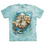 The Mountain 'A LOVE LIKE NO OTTER' Tie-Dye T-Shirt