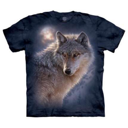 The Mountain 'ADVENTURE WOLF' Tie-Dye T-Shirt
