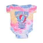 Liquid Blue 'American Music Hall Spiral' Grateful Dead Tie-Dye Onesie