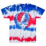 Liquid Blue 'American SYF' Grateful Dead Tie-Dye T-Shirt