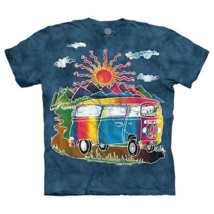 The Mountain 'BATIK TOUR BUS' Tie-Dye T-Shirt