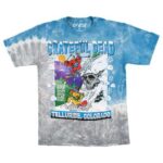 Liquid Blue 'Bear Mountain' Grateful Dead Tie-Dye T-Shirt
