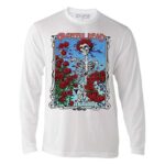 Liquid Blue 'Bertha Wheel & Roses' Grateful Dead Long-Sleeve T-Shirt