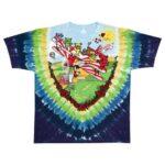 Liquid Blue 'Bi-Plane Bears Youth' Grateful Dead Tie-Dye T-Shirt