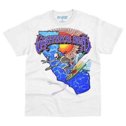 Liquid Blue 'California Surfer' Grateful Dead T-Shirt