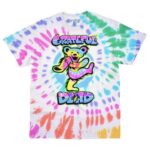 Liquid Blue 'Carnival Bears' Grateful Dead Tie-Dye T-Shirt