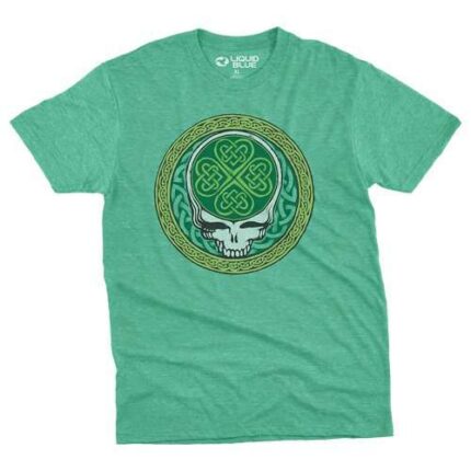 Liquid Blue 'Celtic Shamrock SYF' Grateful Dead T-Shirt