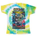 Liquid Blue 'Cosmic' Light Fantasy Tie-Dye T-Shirt