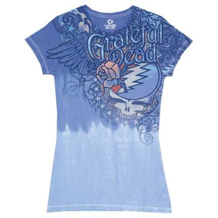 Liquid Blue 'Dead Flowers' Grateful Dead Juniors T-Shirt