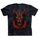 The Mountain 'DRAGON SCALES' Tie-Dye T-Shirt