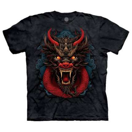 The Mountain 'DRAGON SCALES' Tie-Dye T-Shirt