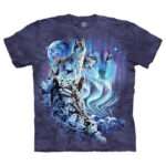 The Mountain 'FIND 10 WOLVES' Tie-Dye T-Shirt