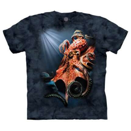 The Mountain 'GIANT PACIFIC OCTOPUS' Tie-Dye T-Shirt