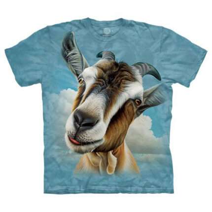 The Mountain 'Goat Head' Tie-Dye T-Shirt