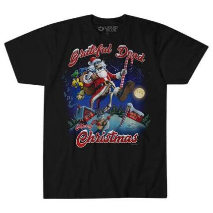 Liquid Blue 'High Steppin Christmas' Grateful Dead T-Shirt