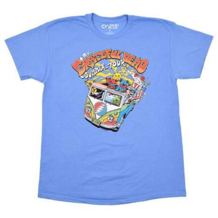 Liquid Blue 'Hippie Bus' Grateful Dead T-Shirt