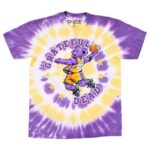 Liquid Blue 'Hoops Bear' Grateful Dead Tie-Dye T-Shirt