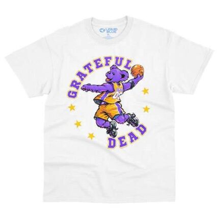 Liquid Blue 'Hoops Bear' Grateful Dead T-Shirt