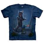 The Mountain 'JURASSIC KITTEN' Tie-Dye T-Shirt