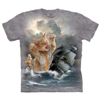 The Mountain 'KRAKITTEN' Tie-Dye T-Shirt