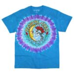 Liquid Blue 'Lunar Dead' Grateful Dead Tie-Dye T-Shirt