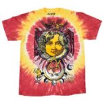 Liquid Blue 'Lunar Phase' Light Fantasy Tie-Dye T-Shirt