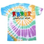 Liquid Blue 'Metro Bears' Grateful Dead Tie-Dye T-Shirt