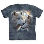 The Mountain 'MOONLIT MATES' Tie-Dye T-Shirt