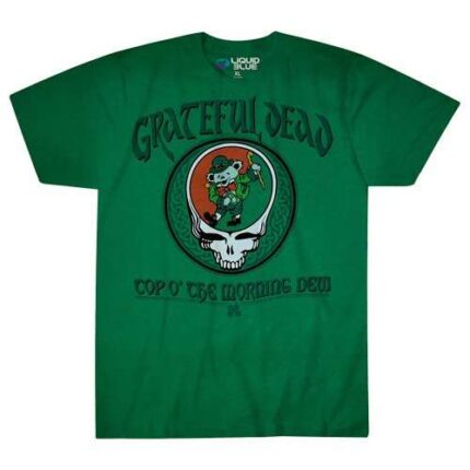 Liquid Blue 'Morning Dew' Grateful Dead Ring Spun T-Shirt