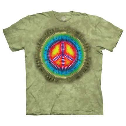 The Mountain 'PEACE TIE-DYE' Tie-Dye T-Shirt