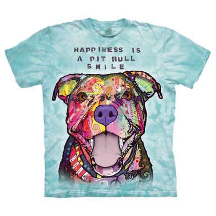 The Mountain 'PIT BULL SMILE' Tie-Dye T-Shirt