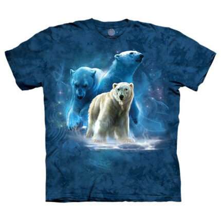 The Mountain 'POLAR COLLAGE' Tie-Dye T-Shirt