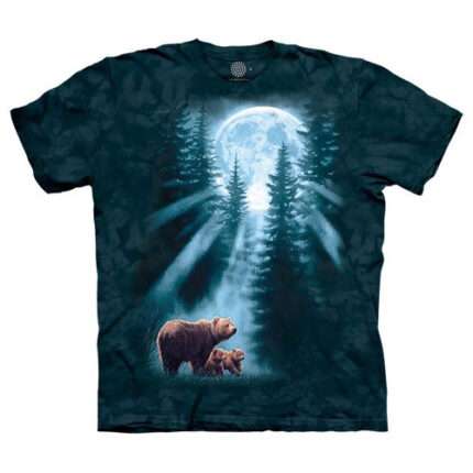 The Mountain 'Pure Feeling' Animals, Birds, Bugs Farm Tie-Dye T-Shirt