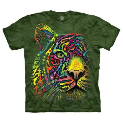 The Mountain 'RAINBOW TIGER' Tie-Dye T-Shirt