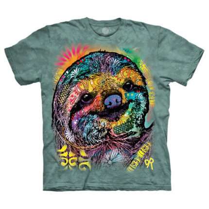 The Mountain 'RUSSO SLOTH' Tie-Dye T-Shirt