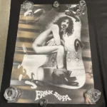 FRANK ZAPPA Sitting On Toilet Vintage Poster