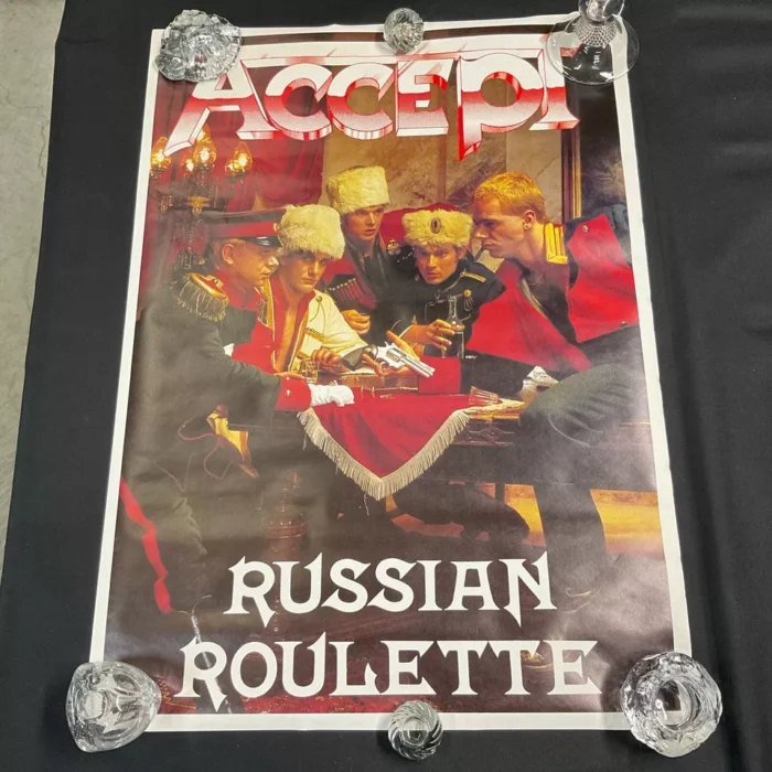 ACCEPT RUSSIAN ROULETTE POSTER 24x34"