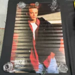 Vintage Beverly Hills 90210 Poster 1991 5738 Luke Perry NOS UNUSED