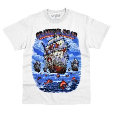 Liquid Blue 'Ship Of Fools' Grateful Dead T-Shirt