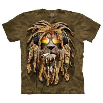 The Mountain 'SMOKIN' JAHMAN' Tie-Dye T-Shirt