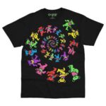 Liquid Blue 'Spiral Bears Blacklight' Grateful Dead T-Shirt