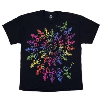 Liquid Blue 'Spiral Skeletons' Grateful Dead T-Shirt