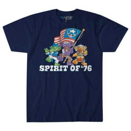 Liquid Blue 'Spirit Of 76' Grateful Dead T-Shirt