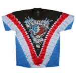 Liquid Blue 'Splash Your Face' Grateful Dead Tie-Dye T-Shirt