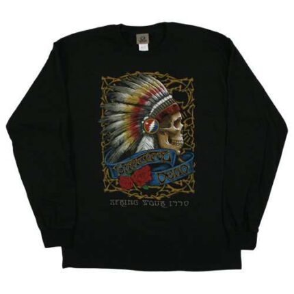 Liquid Blue 'Spring Tour 90' Grateful Dead Long-Sleeve T-Shirt