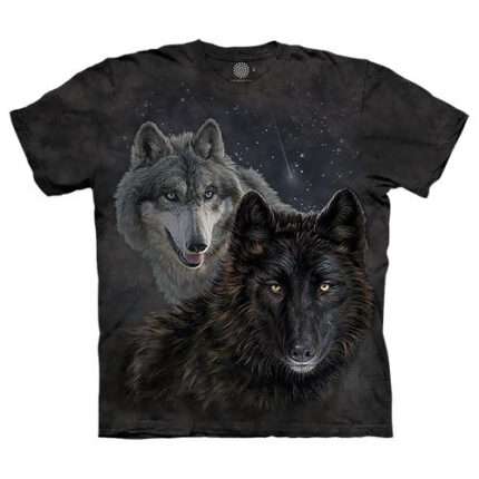 The Mountain 'STAR WOLVES' Tie-Dye T-Shirt