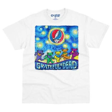 Liquid Blue 'Starry Bears' Grateful Dead T-Shirt