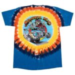 Liquid Blue 'Steal Your Hot Rod' Grateful Dead Tie-Dye T-Shirt