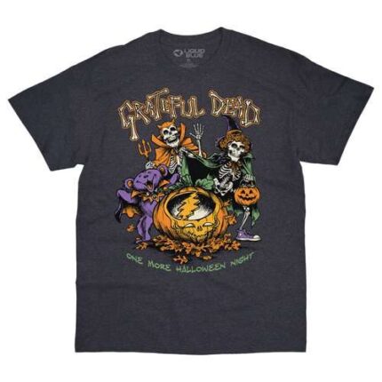 Liquid Blue 'Steal Your Pumpkin' Grateful Dead Tweed T-Shirt